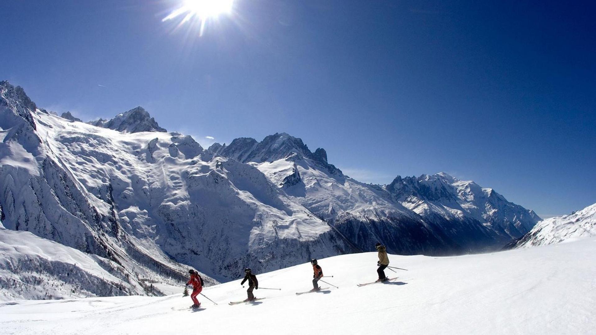 Batiment F - A Chamonix Mont Blanc Panorama Leilighet Eksteriør bilde
